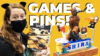 Hunting for RARE Pins and Board Games with Shira - GenCon 2022