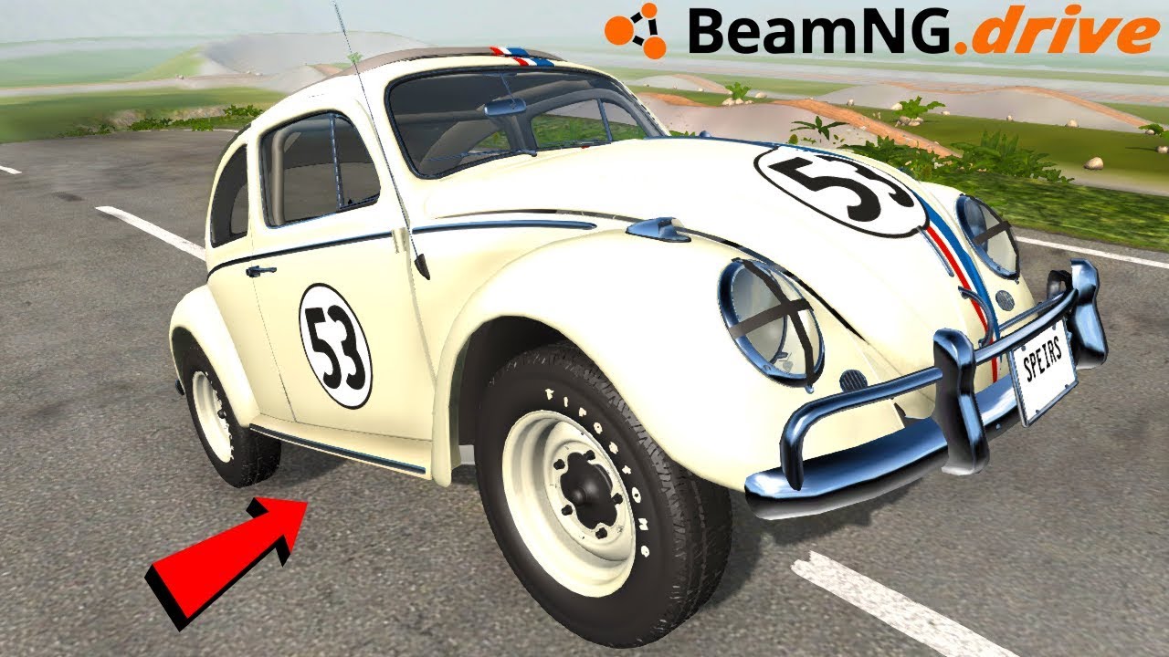 HERBIE THE SELF HEALING CAR (HUGE UPDATE) - BeamNG Drive