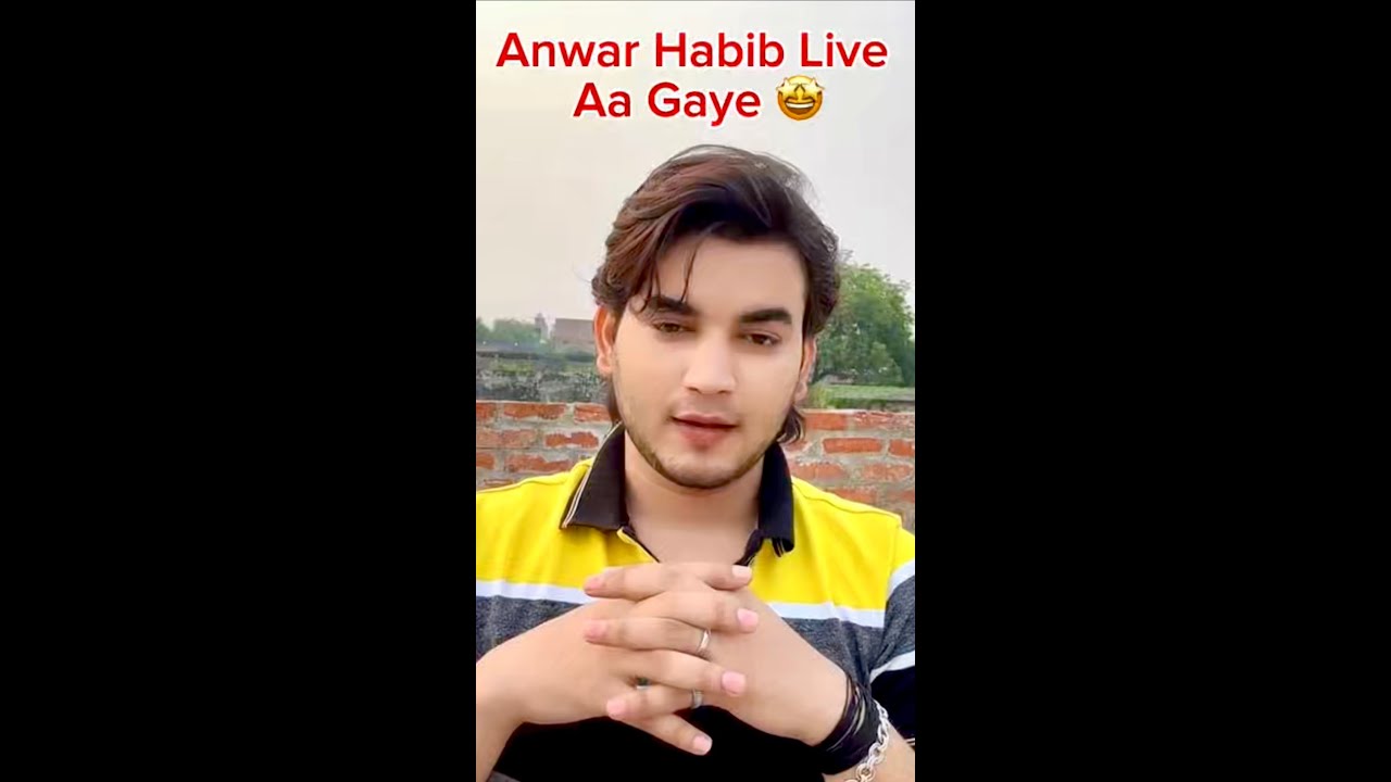 अनवर हबीब लाइव आ रहे हैं || #live #youtube
