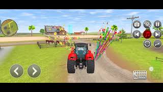 Modern Farm Tractor Driving Games Farming Tractor 3D - Android Gameplay screenshot 5