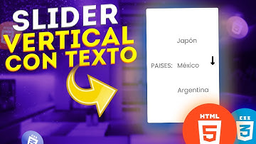 Como hacer un SLIDER de TEXTO con HTML y CSS3 desde 0
