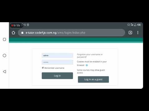 How to login and create users