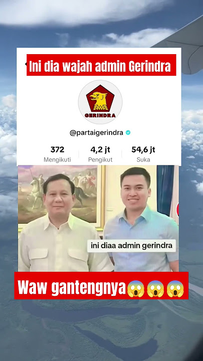 #gerindra #partaigerindra  admin Gerindra gantengnya idola para cewek-cewek semangat yang mau curhat