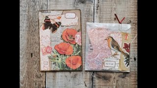 Collage Ephemera Folder Folio - Junk Journal - Let's Create