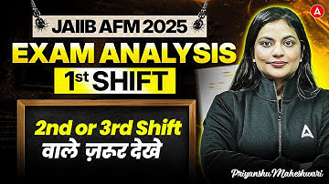 JAIIB AFM Exam Analysis | JAIIB AFM 1st Shift Analysis | JAIIB AFM Analysis Exam | JAIIB AFM 2025