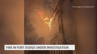 Monday night fire in Fort Dodge remains under investigation