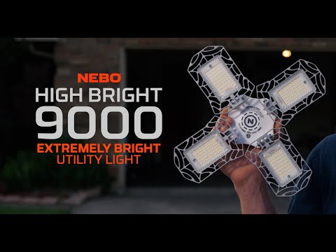 Nebo High-Bright 6000lm Garage Light