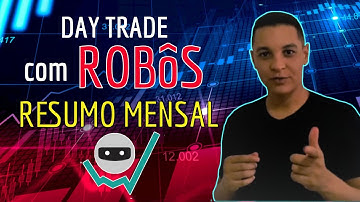 Resumo das Operações - HÒRUS 2.0 Robôs Trader SmarttBot - Resultados de Março CONTA REAL