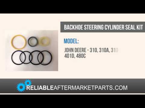 RE18749 Steering Cylinder Seal Kit Fits John Deere 310 310A 310B 401D