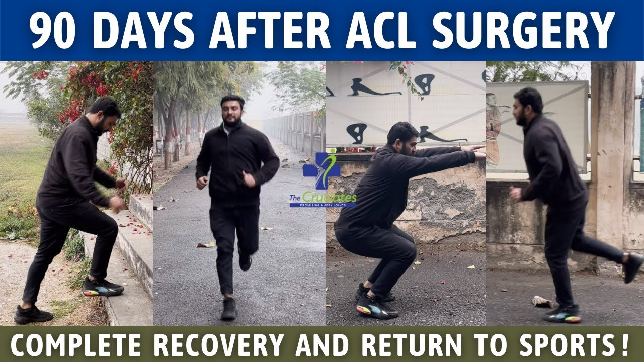 90 Days Recovery and back to Sports after ACL Surgery kabaddi player 