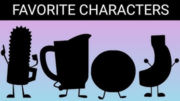 5 Favorite Characters From Object Shows Elimination Order