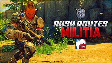 BEST BO4 SnD Rush Routes on MILITIA! (Black Ops 4 Search and Destroy)