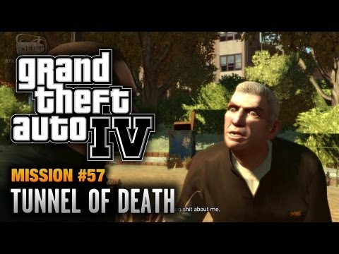 GTA 4 - Mission #57 - Tunnel of Death (1080p)
