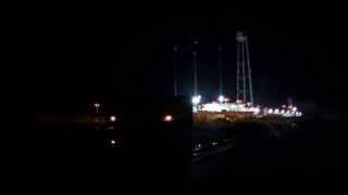 Antares to Launch Pad Time Lapse