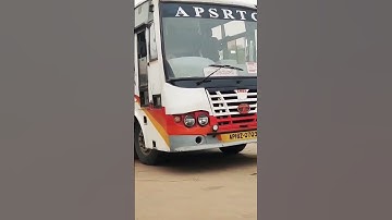 Tirupati Vijayawada Autonagar Depot #bus #apsrtc
