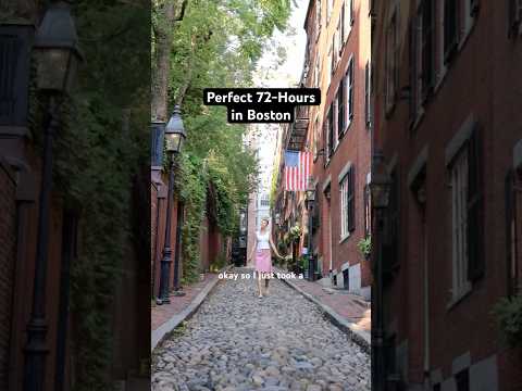 the perfect 3 days in boston!! #boston #travelitinerary