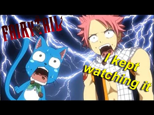 I started watching fairy tail in 2023 