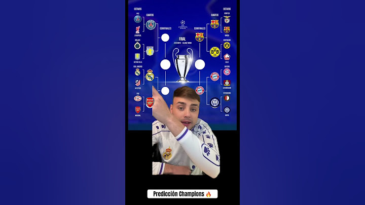PREDICCIÓN CHAMPIONS LEAGUE 2025 (Octavos, Cuartos y Semis) #shorts #prediccion #champions #sorteo