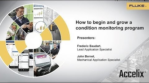 Best Practice Webinar: How to begin and grow a condition monitoring program
