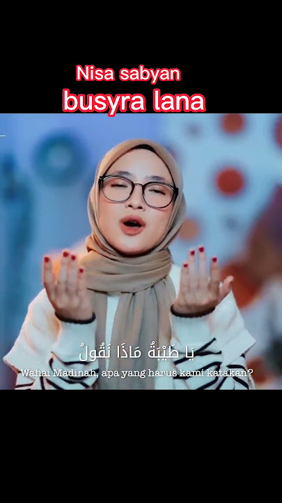 bushra Lana cover by Nissa sabyan