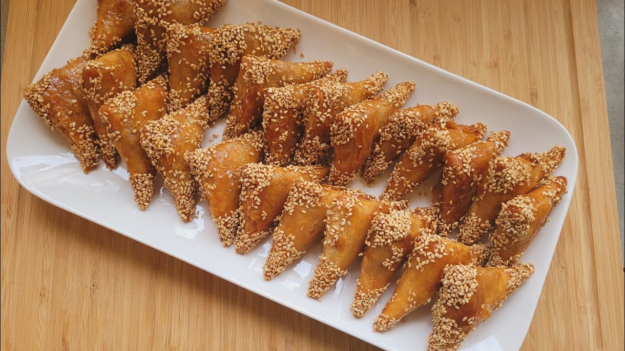 Briwat de cacahuetes😋 dulces marroquí 🇲🇦