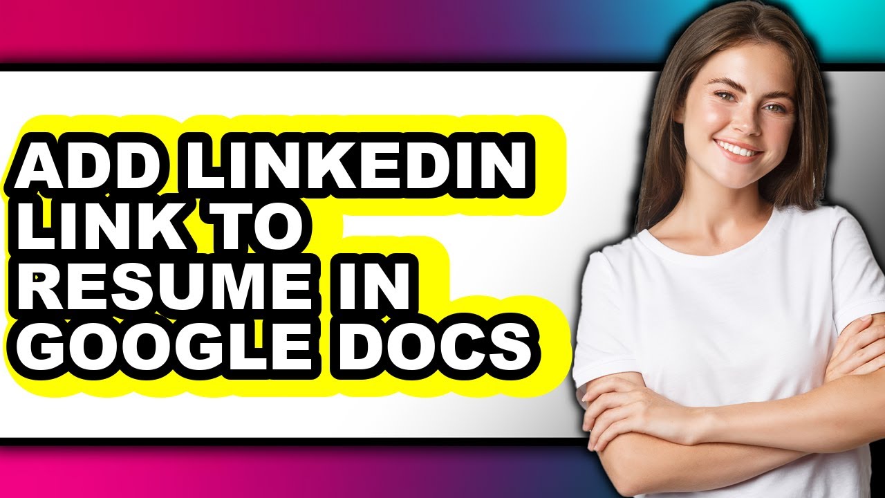 How to Add Linkedin Link to Resume in Google Docs (updated) - YouTube