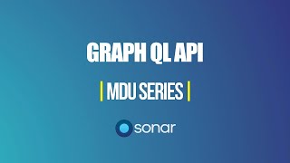 GraphQL API - MDU Series