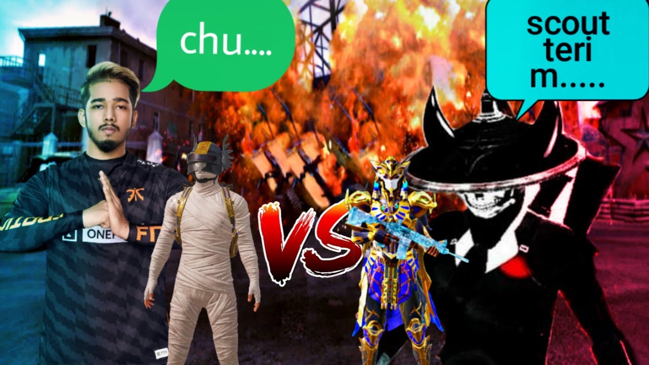 Solo rush || VS || Scout op || best classic fight ||😱😱🤩🤩