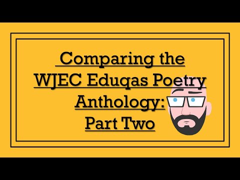 Comparing the WJEC Eduqas Poetry Anthology: Part Two - As Imperceptibly as Grief to Hawk Roosting