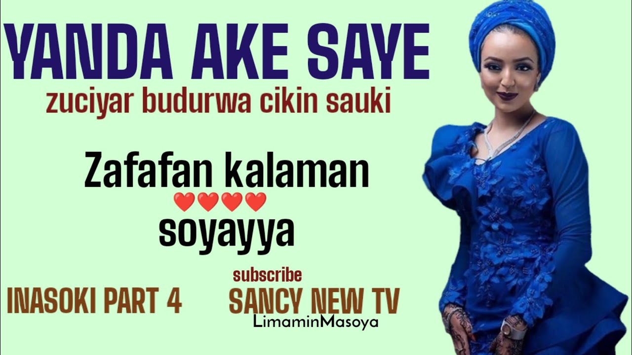 KALAMAN SIYO ZUCIYAR BUDURWA_Idan kana yiwa mace wannan kalaman zata mato akanka_Love message