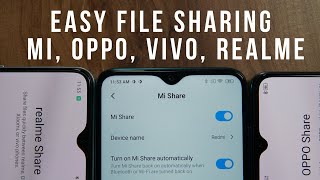 Easy Sharing of files among Xiaomi, Realme, Vivo, OPPO phones without any app - Only needs Wi-Fi screenshot 4