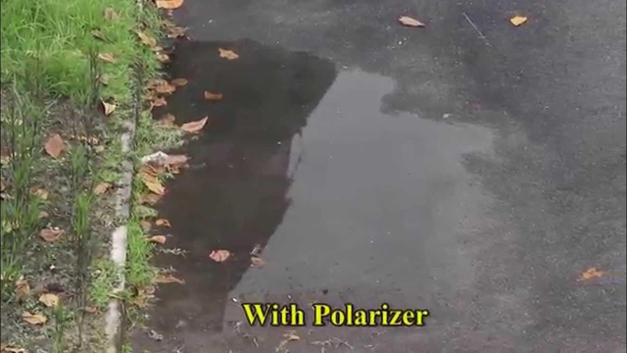 Circular Polarizing Filter Test ( Hoya HD) YouTube