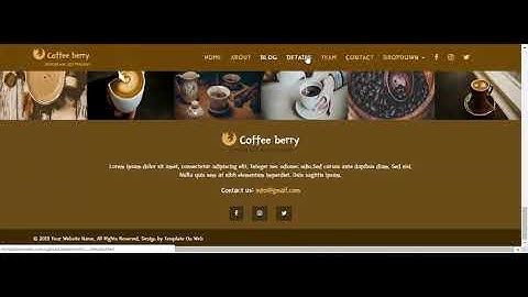 Recipe Cooking Responsive Web Template