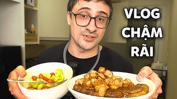 Cùng mình nấu bít tết đê - Tiếng Anh giao tiếp hàng ngày | Vlog chậm rãi #2