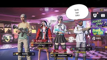 Random Conqueror player call me noob and I challenge for Tdm Room 1 Vs 3 | Pubgmobile | AWAKEN