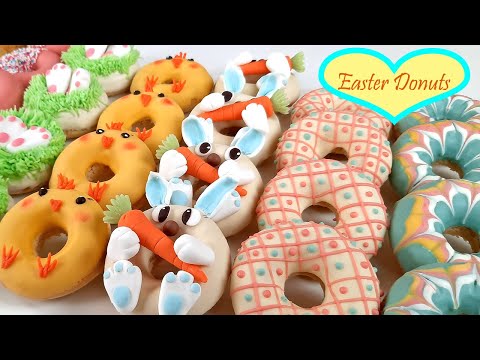 Easter Donuts - Soft and Baked