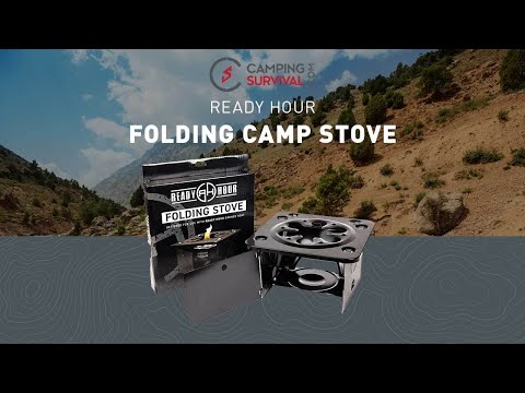 The Folding Camp Stove by Ready Hour