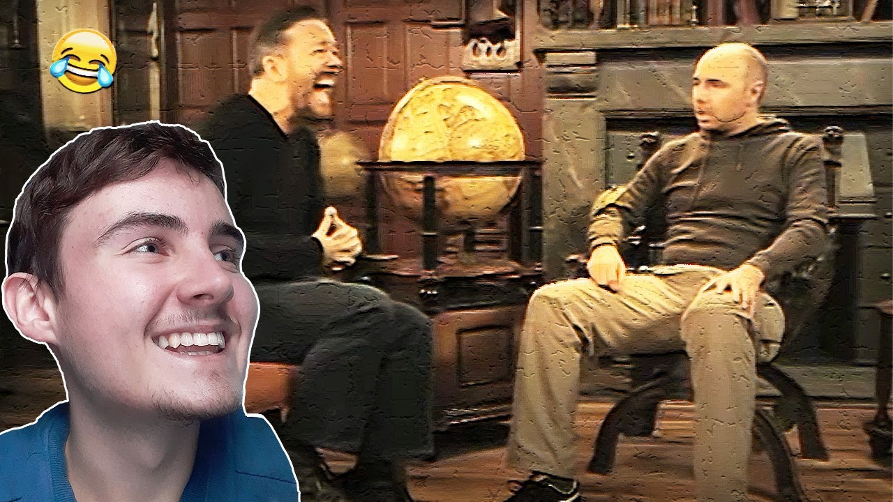 THIS WAS UNEXPECTEDLY FUNNY!! Learn English With Ricky Gervais