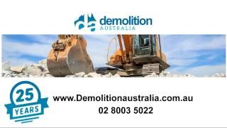 My House Getting Knocked Down | Demolition Australia | 02 8003 5022