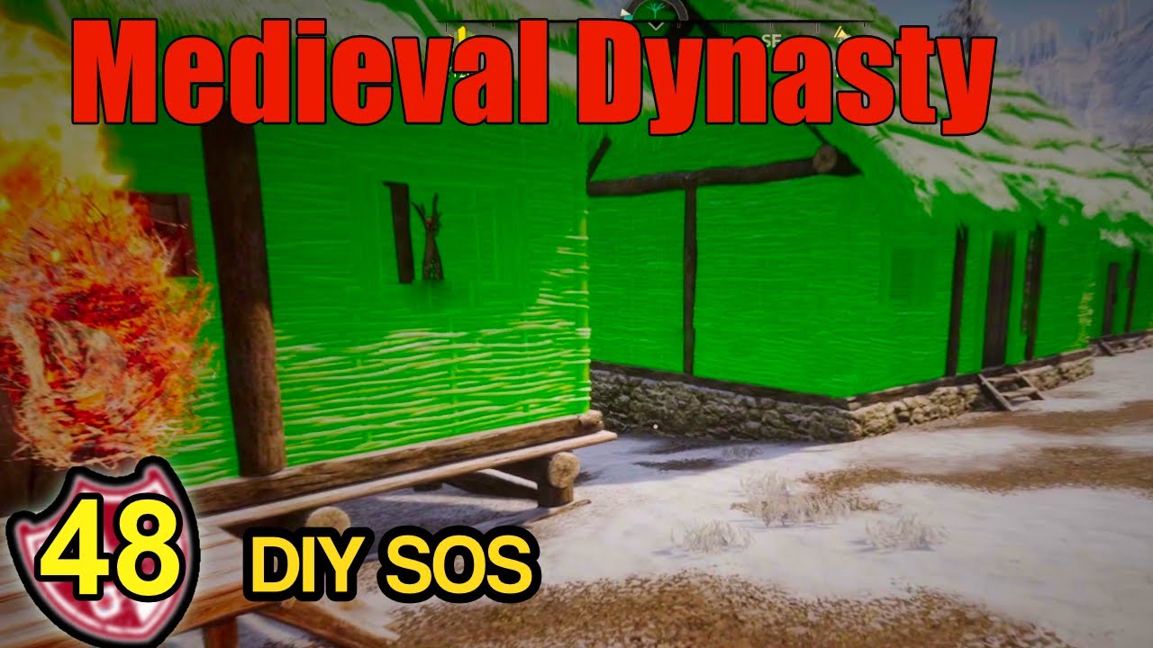 House repair time Medieval Dynasty 48 YouTube