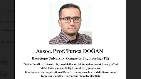 Development of Data-Driven Approaches to Make Sense out of  Biomolecular Data-Tunca Doğan