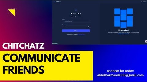 ChitChatz – Modern Chat Application | Clean UI + Fast Messaging