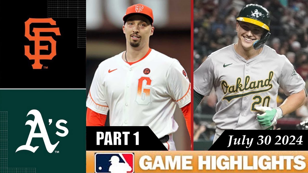 San Francisco Giants Vs Oakland Athletics GAME HIGHLIGHTS July 30 san-francisco-giants-vs-oakland-athletics-game-highlights-july-30