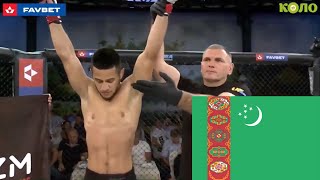 МЕКАН ТОММЫЕВ - ЛУЧШИЕ ФИНИШИ В MMA | ЖЁСТКИЙ БОЕЦ ИЗ ТУРКМЕНИСТАНА В MMA 🇹🇲