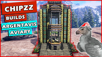 Ark: How To Build An Argentavis Aviary | No Clip Enabled | Building Tutorial