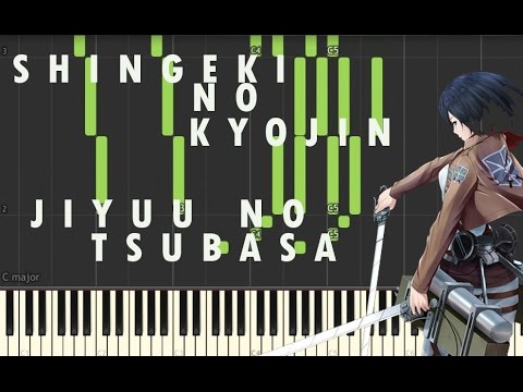 akun gmail daftar PIANO COVER OPENING SHINGEKI NO KYOJIN JIYUU NO TSUBASA + MIDI