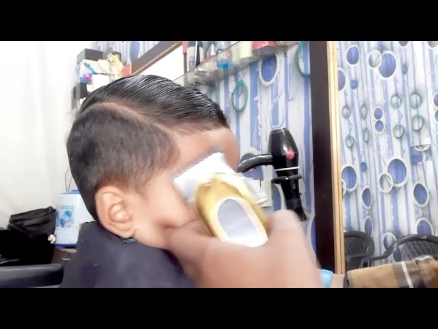 Fade Hair cut My Baby | Kids Fade Hair Cutting By Jass Barber |Kids कटिंग का सही तरीकाTutorial