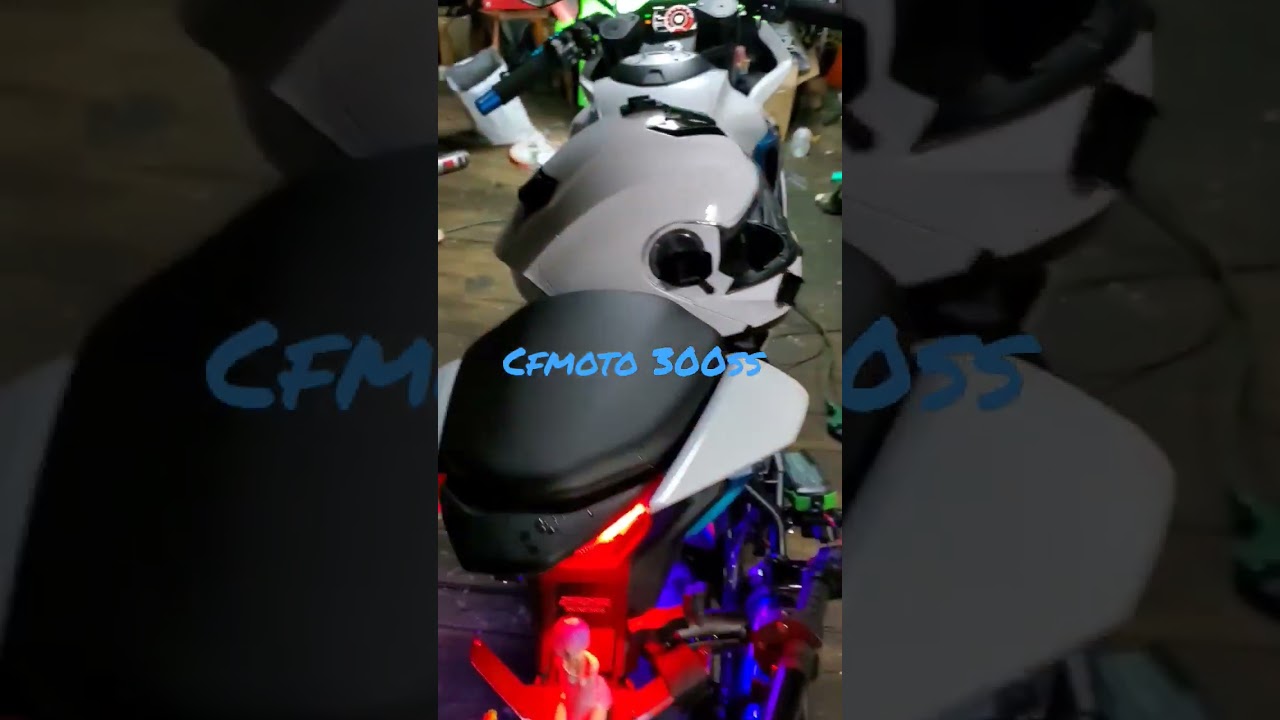 CFMOTO 300ss  detailing on a Friday night