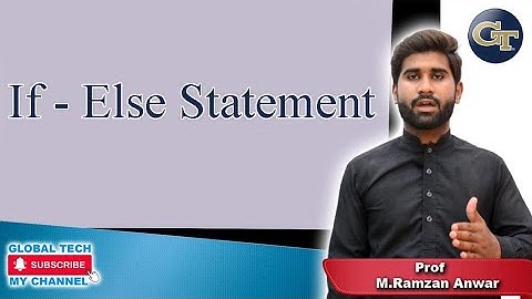 If else statement in c programming  in Urdu/Hindi