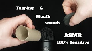 [NO TALKING] Tapping and Mouth Sounds 100% Sensitive ASMR